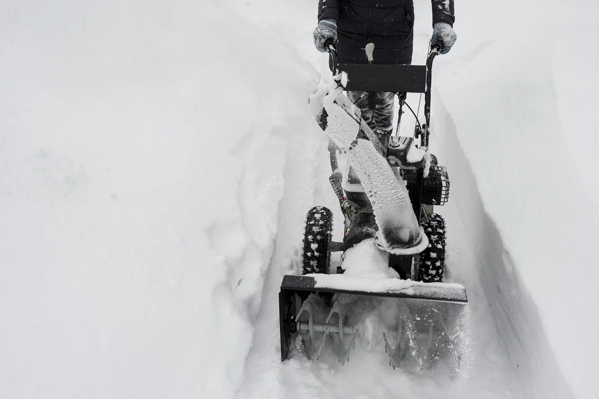 Maso-Gartengestaltung Winterdienst